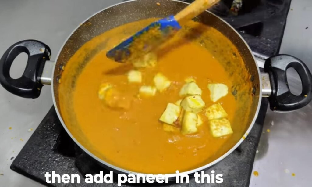 Kaju paneer recipe 