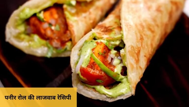 Paneer veg roll